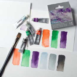 Professional Akvarellmaling Tube 5 ml Revival 6-sett i gruppen Kunstnermateriell / Kunstnerfarge / Akvarellmaling / Akvarellmaling på tube hos Pen Store (137999)