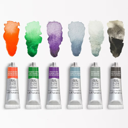 Professional Akvarellmaling Tube 5 ml Revival 6-sett i gruppen Kunstnermateriell / Kunstnerfarge / Akvarellmaling / Akvarellmaling på tube hos Pen Store (137999)