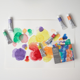 Professional Akvarellmaling Tube 5 ml Winsor 6-sett i gruppen Kunstnermateriell / Kunstnerfarge / Akvarellmaling / Akvarellmaling på tube hos Pen Store (138003)