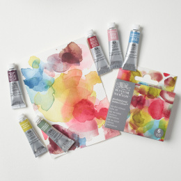 Professional Akvarellmaling Tube 5 ml Mindful 6-sett i gruppen Kunstnermateriell / Kunstnerfarge / Akvarellmaling / Akvarellmaling på tube hos Pen Store (138006)