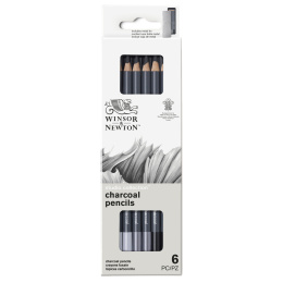 Studio Collection Skisseblyanter 6 deler i gruppen Kunstnermateriell / Kritt og blyanter / Kullpenner og kull hos Pen Store (138034)