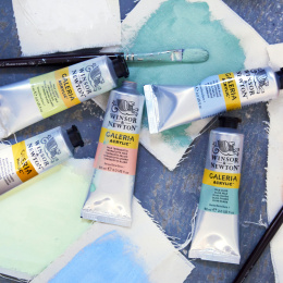 Galeria Akrylmaling 5x60ml Pastel set i gruppen Kunstnermateriell / Kunstnerfarge / Akrylmaling hos Pen Store (138039)