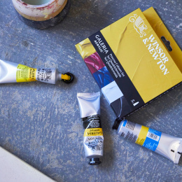 Galeria Akrylmaling 5x60ml Process set i gruppen Kunstnermateriell / Kunstnerfarge / Akrylmaling hos Pen Store (138041)