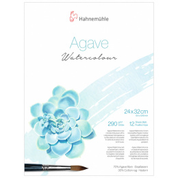 Akvarellblokk Agave 290g CP 24x32 cm i gruppen  Papir & Blokk / Artistblokk / Akvarellpapir hos Pen Store (138051)