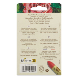 Oljepastell Rose in bloom 5 ml 6-sett i gruppen Kunstnermateriell / Kunstnerfarge / Pastell / Oljepasteller hos Pen Store (138065)