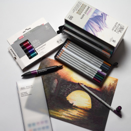 Studio Collection Fargeblyanter 50-sett i gruppen Kunstnermateriell / Kunstnersett / Colored pencils in sets hos Pen Store (138082)
