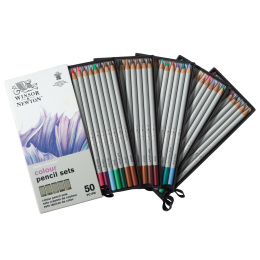 Studio Collection Fargeblyanter 50-sett i gruppen Kunstnermateriell / Kunstnersett / Colored pencils in sets hos Pen Store (138082)