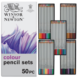 Studio Collection Fargeblyanter 50-sett i gruppen Kunstnermateriell / Kunstnersett / Colored pencils in sets hos Pen Store (138082)