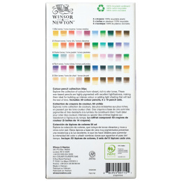 Studio Collection Fargeblyanter 50-sett i gruppen Kunstnermateriell / Kunstnersett / Colored pencils in sets hos Pen Store (138082)