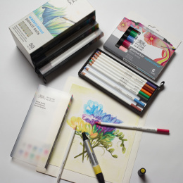 Studio Collection Akvarellblyanter Box 50-sett i gruppen Penner / Kunstnerpenner / Akvarellblyanter hos Pen Store (138083)