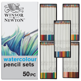 Studio Collection Akvarellblyanter Box 50-sett i gruppen Penner / Kunstnerpenner / Akvarellblyanter hos Pen Store (138083)