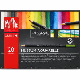 Museum Aquarelle Landscape 20-pakke i gruppen Penner / Kunstnerpenner / Akvarellblyanter hos Pen Store (138084)