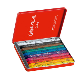 Neocolor I Pastellfargestifter 10-sett i gruppen Kunstnermateriell / Kritt og blyanter / Pastellkritt hos Pen Store (138089)