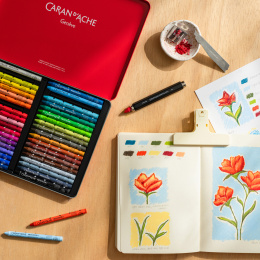 Neocolor I Pastellfargestifter 40-sett i gruppen Kunstnermateriell / Kritt og blyanter / Pastellkritt hos Pen Store (138090)