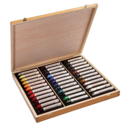Oil Stick Treeske 36-sett i gruppen Kunstnermateriell / Kritt og blyanter / Oljekritt hos Pen Store (138095)