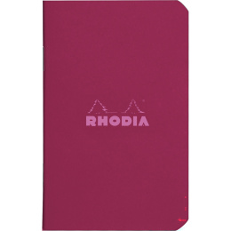 Staplebound Plum 7,5x12 Linjert i gruppen  Papir & Blokk / Skrive og ta notater / Skriveblokker og hefter hos Pen Store (138120)