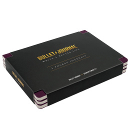 Bullet Journal Pocket 3-pack Purple26 i gruppen Hobby & Kreativitet / Teknikker / Bullet Journal hos Pen Store (138172)