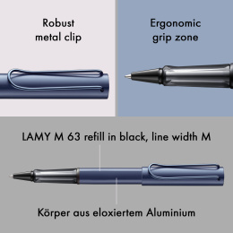 Lx Blue Rollerball i gruppen Penner / Fine Writing / Rollerballpenner hos Pen Store (138237)