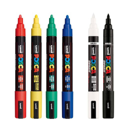 PC-5M/BR 4-sett i gruppen Penner / Kunstnerpenner / Illustrasjonmarkers hos Pen Store (138267)
