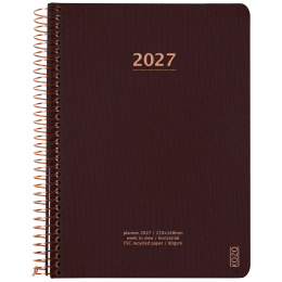 Kalender 2027 A5 Weekly Coffee i gruppen  Papir & Blokk / Kalendere / 12 md kalendere hos Pen Store (138270)