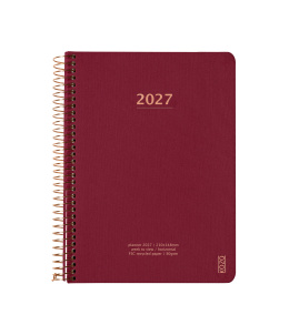 Kalender 2027 A6 Weekly Berry i gruppen  Papir & Blokk / Kalendere / 12 md kalendere hos Pen Store (138281)