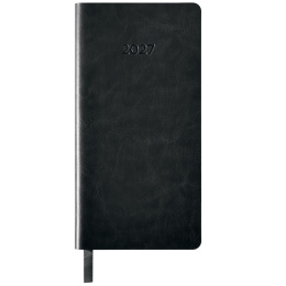 Kalender Björn 2027 Slim Weekly Vertikal Svart i gruppen  Papir & Blokk / Kalendere / 12 md kalendere hos Pen Store (138285)