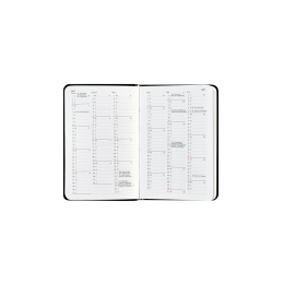 Kalender Björn 2027 Mini Weekly Horisontell Svart i gruppen  Papir & Blokk / Kalendere / 12 md kalendere hos Pen Store (138286)