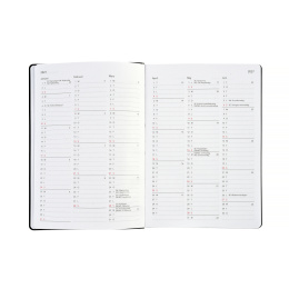 Kalender Björn 2027 A5 Weekly Horisontell Dueblå i gruppen  Papir & Blokk / Kalendere / 12 md kalendere hos Pen Store (138287)