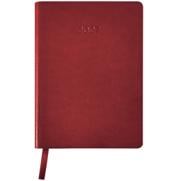 Kalender Björn 2027 A5 Weekly Horisontell Tranebærrød i gruppen  Papir & Blokk / Kalendere / 12 md kalendere hos Pen Store (138289)