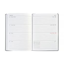 Kalender Björn 2027 A5 Weekly Horisontell Enggrønn i gruppen  Papir & Blokk / Kalendere / 12 md kalendere hos Pen Store (138291)