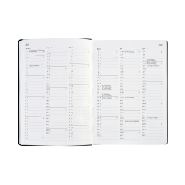 Kalender Björn 2027 A5 Weekly Horisontell Enggrønn i gruppen  Papir & Blokk / Kalendere / 12 md kalendere hos Pen Store (138291)