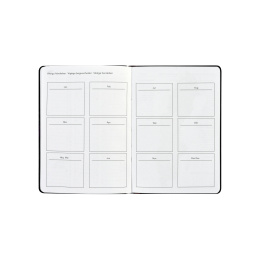 Kalender Björn 2027 A5 Weekly Horisontell Kastanjebrun i gruppen  Papir & Blokk / Kalendere / 12 md kalendere hos Pen Store (138293)