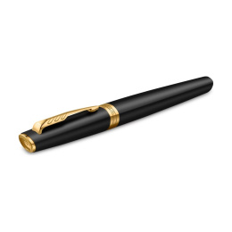 Meridian Matte Black/Chrome Rollerball i gruppen Penner / Fine Writing / Rollerballpenner hos Pen Store (138297)