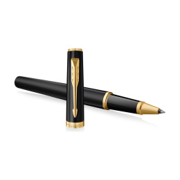 Meridian Matte Black/Chrome Rollerball i gruppen Penner / Fine Writing / Rollerballpenner hos Pen Store (138297)