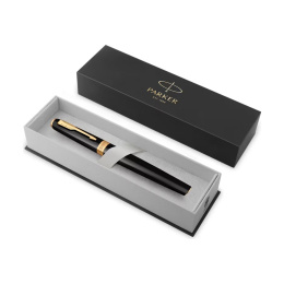 Meridian Matte Black/Chrome Rollerball i gruppen Penner / Fine Writing / Rollerballpenner hos Pen Store (138297)