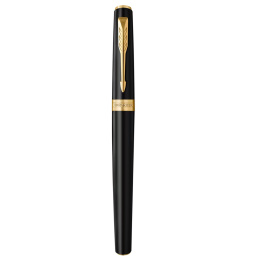 Meridian Matte Black/Gold Reservoar i gruppen Penner / Fine Writing / Eksklusive penner hos Pen Store (138299_r)