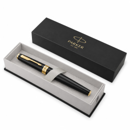 Meridian Matte Black/Gold Reservoar i gruppen Penner / Fine Writing / Eksklusive penner hos Pen Store (138299_r)