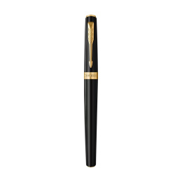 Meridian Matte Black/Gold Rollerball i gruppen Penner / Fine Writing / Rollerballpenner hos Pen Store (138301)