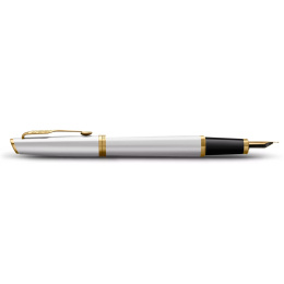 Meridian Chrome/Gold Fyllepenn  i gruppen Penner / Fine Writing / Fyllepenner hos Pen Store (138303_r)