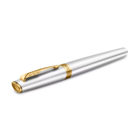Meridian Chrome/Gold Fyllepenn  i gruppen Penner / Fine Writing / Fyllepenner hos Pen Store (138303_r)
