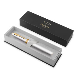 Meridian Chrome/Gold Fyllepenn  i gruppen Penner / Fine Writing / Fyllepenner hos Pen Store (138303_r)