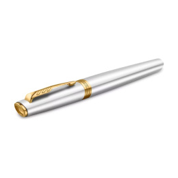 Meridian Chrome/Gold Rollerball i gruppen Penner / Fine Writing / Rollerballpenner hos Pen Store (138305)