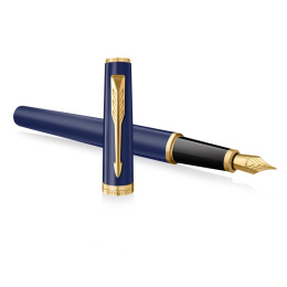 Meridian Blue/Gold Fyllepenn  i gruppen Penner / Fine Writing / Eksklusive penner hos Pen Store (138311_r)