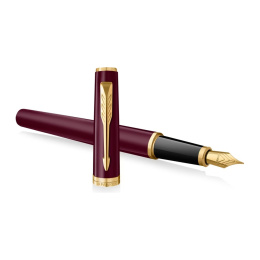 Meridian Red/Gold Fyllepenn  i gruppen Penner / Fine Writing / Eksklusive penner hos Pen Store (138315_r)