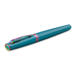 Meridian Teal/Rainbow Fyllepenn  i gruppen Penner / Fine Writing / Eksklusive penner hos Pen Store (138327_r)