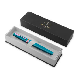 Meridian Teal/Rainbow Fyllepenn  i gruppen Penner / Fine Writing / Eksklusive penner hos Pen Store (138327_r)