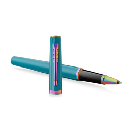 Meridian Teal/Rainbow Rollerball i gruppen Penner / Fine Writing / Rollerballpenner hos Pen Store (138329)