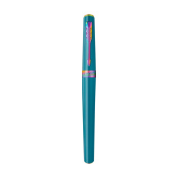 Meridian Teal/Rainbow Rollerball i gruppen Penner / Fine Writing / Rollerballpenner hos Pen Store (138329)