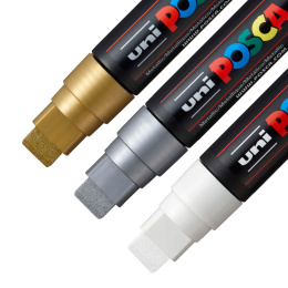 PC-17K Metallic 3-set i gruppen Penner / Kunstnerpenner / Illustrasjonmarkers hos Pen Store (poscaPC17K_set)