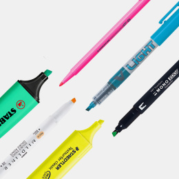 Sample kit Neon highlightere i gruppen Penner / Merking og kontor / Markeringstusj hos Pen Store (sample04_set)